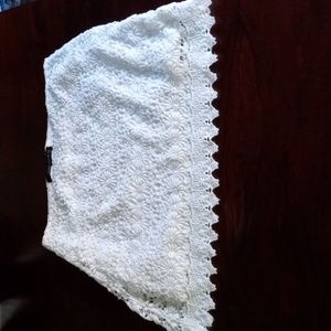 Zara White Skirt Size M